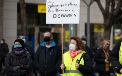 Manifestació dels Iaioflautes a Sabadell | Roger Benet